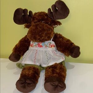 Build A Bear /  Plush Moose /  Limited Edition  18" 2011 with clothes